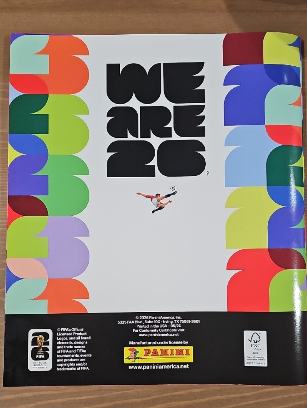 Panini World Cup 2026 Sticker Album — White with Multicolor Accents - Picture 2 of 4